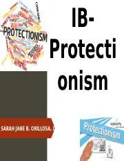 Protecting Domestic Businesses