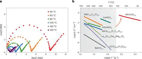 Proton conductivity with impedance analysis