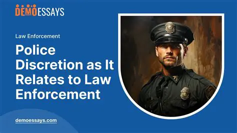 Provide police officers with training on the use of discretion