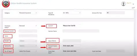 Provide Required Information
