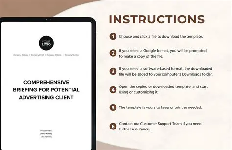 Providing a comprehensive briefing