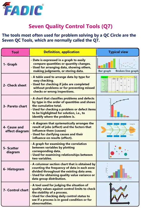 Quality Tools for Correlation Analysis
