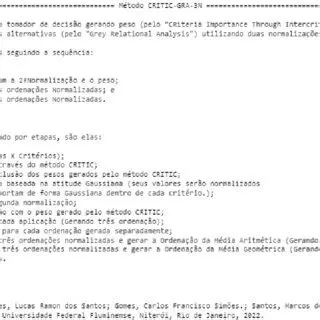 Quantidade de Alternativas