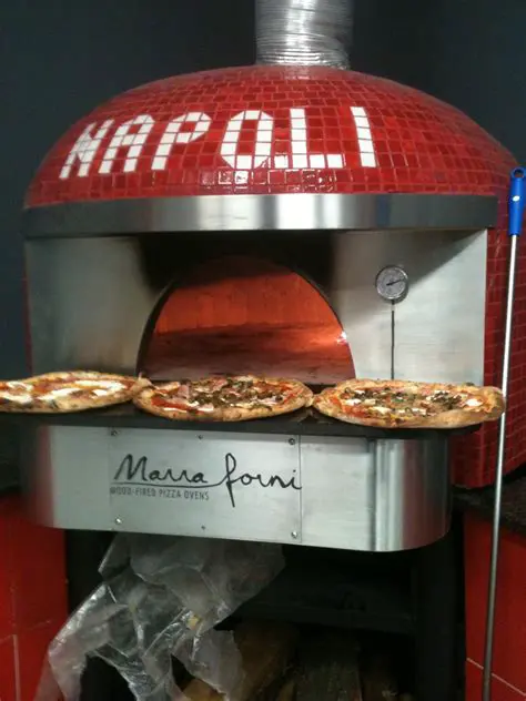 que a pizza estava no forno