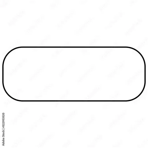 Racetrack or rectangle with rounded corners