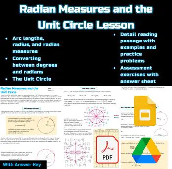 Radian Measures and the Unit Circle