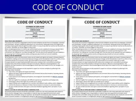 Read and agree to the Code of Conduct