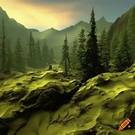 Realistic terrain features