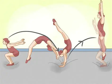 Realizar movimentos de salto e cair