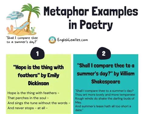 Reasons for Including the Metaphor