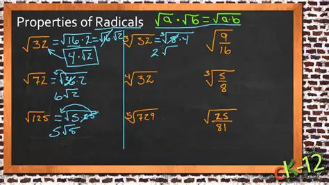 Recalling the Properties of Radicals