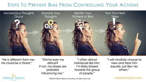 Recognize and challenge your own biases
