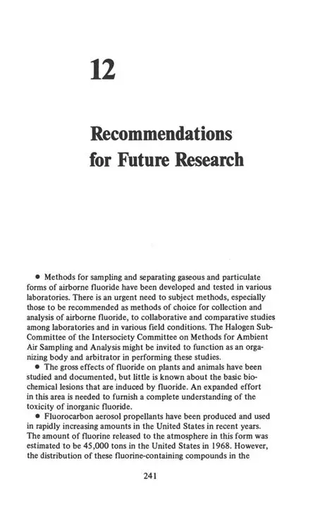 Recommendations for Future Research