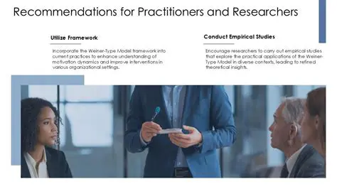 Recommendations for Practitioners and Researchers