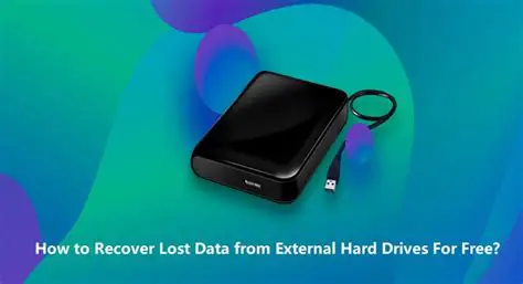 Recovering Lost Data from Windows Hard Drives