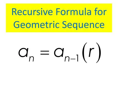 Recursive Formula of a Geometric Sequence
