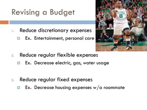 Reduce Discretionary Expenses