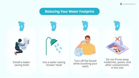 Reduce your water footprint