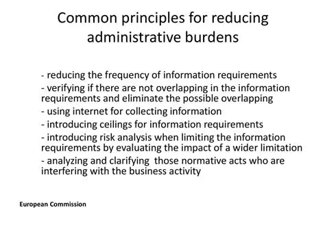 Reducing Administrative Time