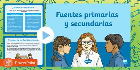 Referencias a fuentes primarias y secundarias