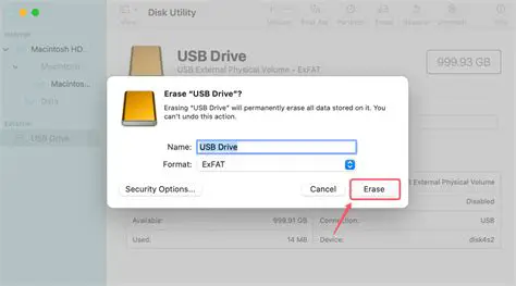 Reformat the USB Flash Drive