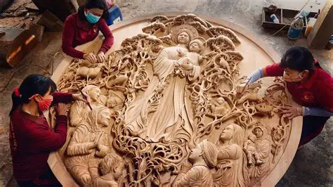 Regeneration of Carving Arts