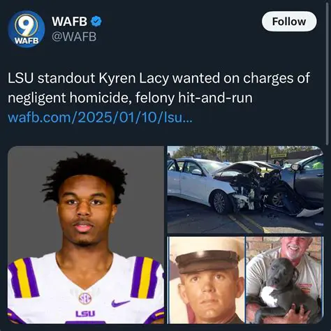 Reggie was charged with negligent homicide