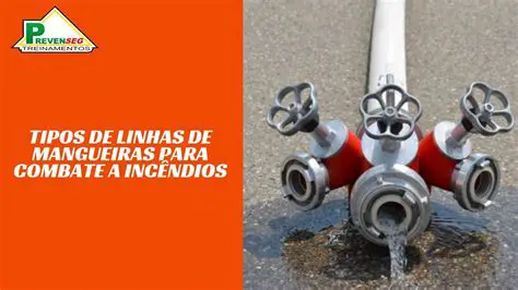 Regras para o uso de linhas de mangueiras com EPIs