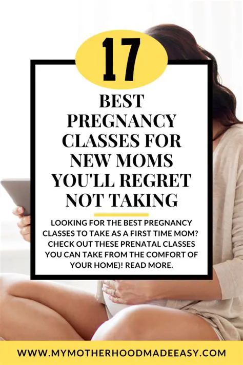 Regular classes for pregnant women
