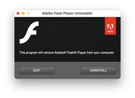 Reinstall Adobe Flash Player
