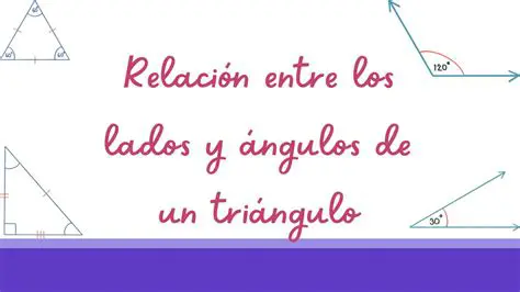 Relaciones entre los lados