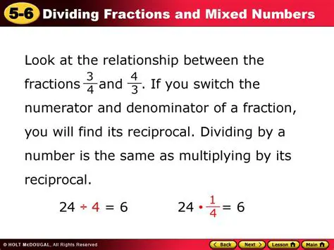 Relationship Between the Fractions