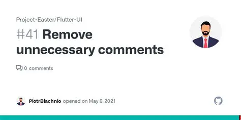 Remove unnecessary comments