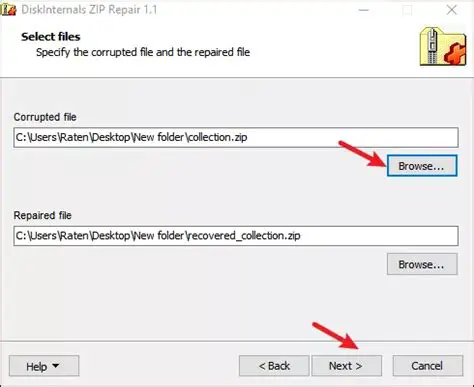 Repair Corrupted ZIP Archives