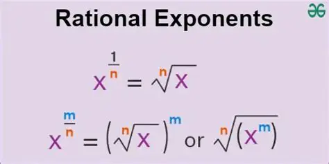 Representation of Rational Exponents