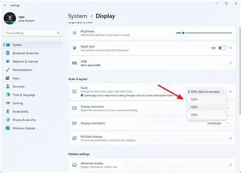 Resolution Scaling Option Request