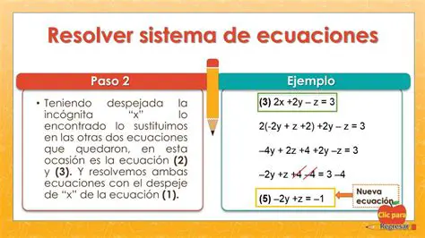 Resolver en ecuaciones paso a paso
