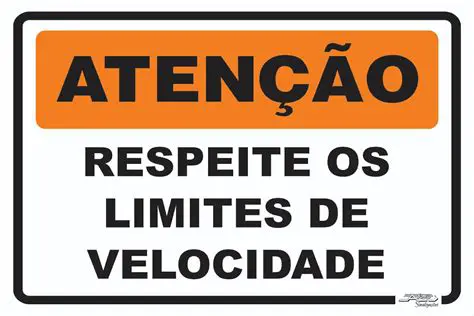 Respeitar os Limites de Velocidade
