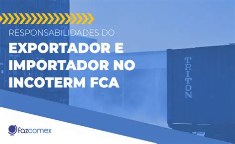 Responsabilidade do Exportador