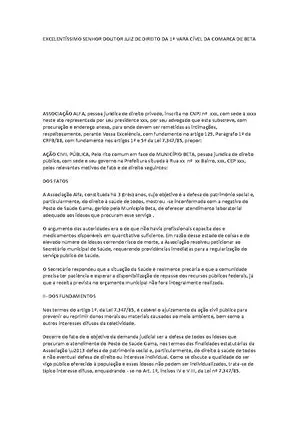 Respostas corretas em direito civil