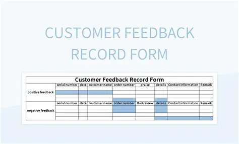Review of customer records