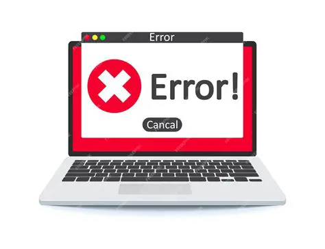 Revisa el mensaje de error
