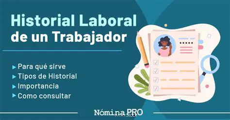 Revisar historial de trabajo