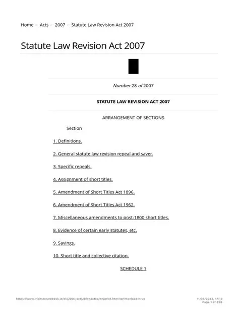 Revision of Law Number 28 of 2007