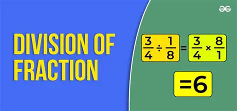 Rewriting Division as a Fraction