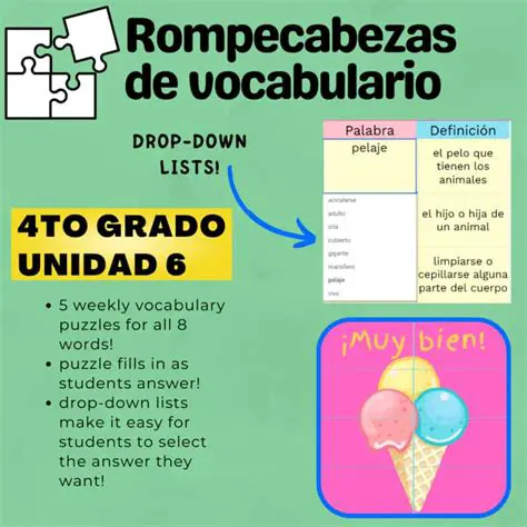 Rompecabezas de vocabulario