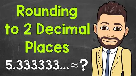 Rounding to 2 Decimal Places