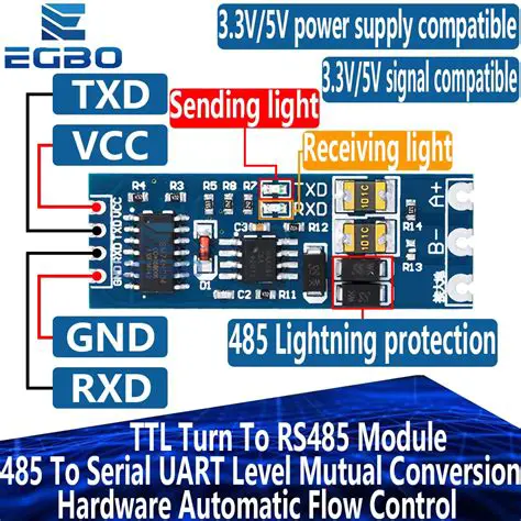 Understanding RS485 to TTL Conversion: Bridging Communication Gaps
