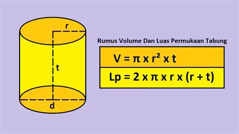 Rumus Luas Permukaan Tabung