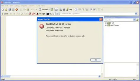 Run VBScripts from the Editor